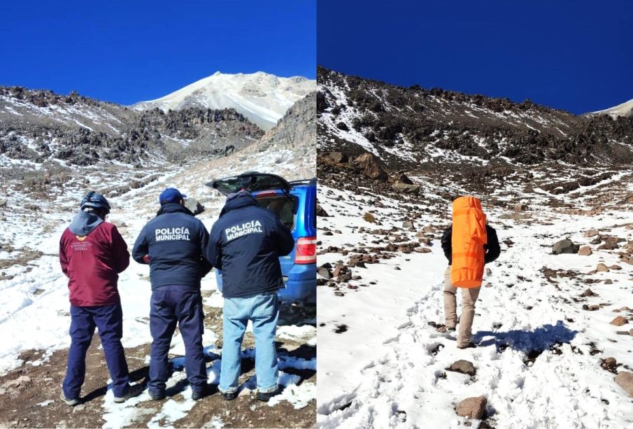 Búsqueda de alpinistas desaparecidos en el Pico de Orizaba