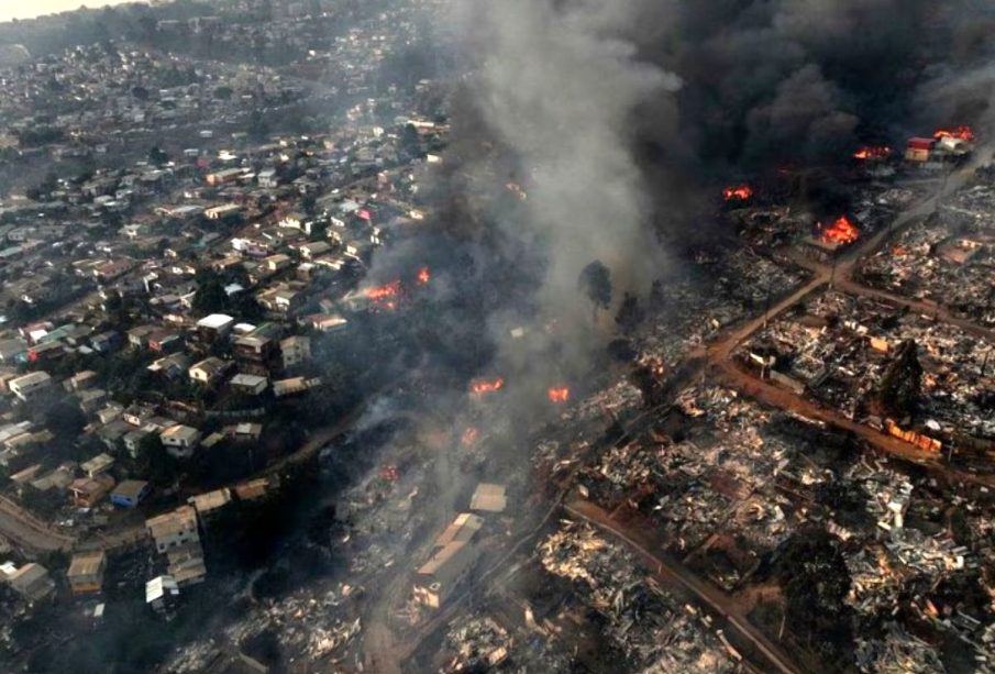 Incendios en Chile en el 2024