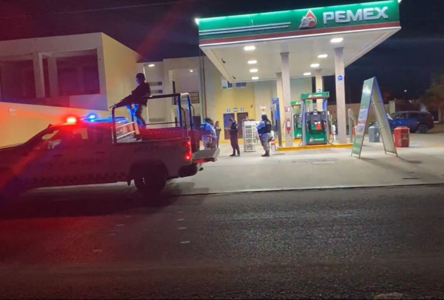 Gasolinera en Comondú.