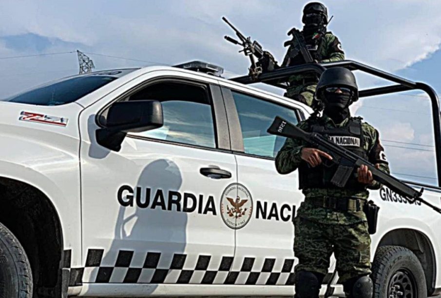 Elementos de la Guardia Nacional