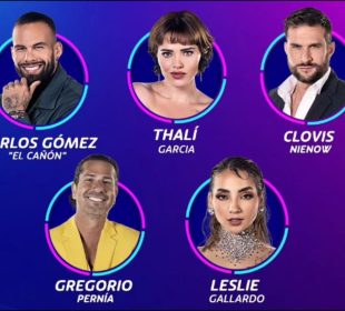 Nominados La Casa de los Famosos.