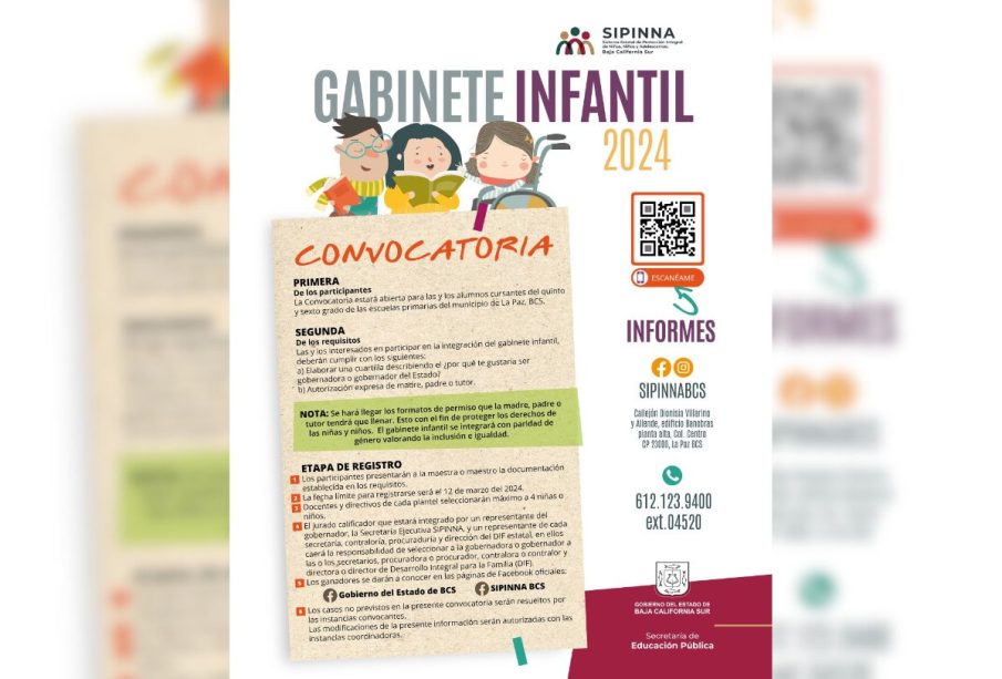 Cartel primer gabinete infantil