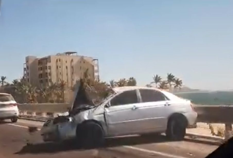 Accidente en puente de Costa Azul