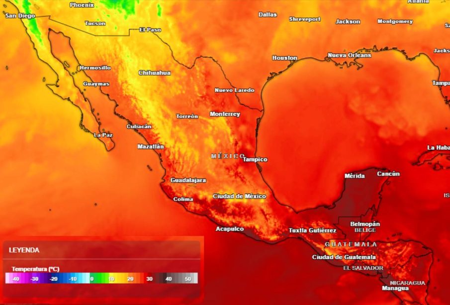 Temperaturas extremas en México