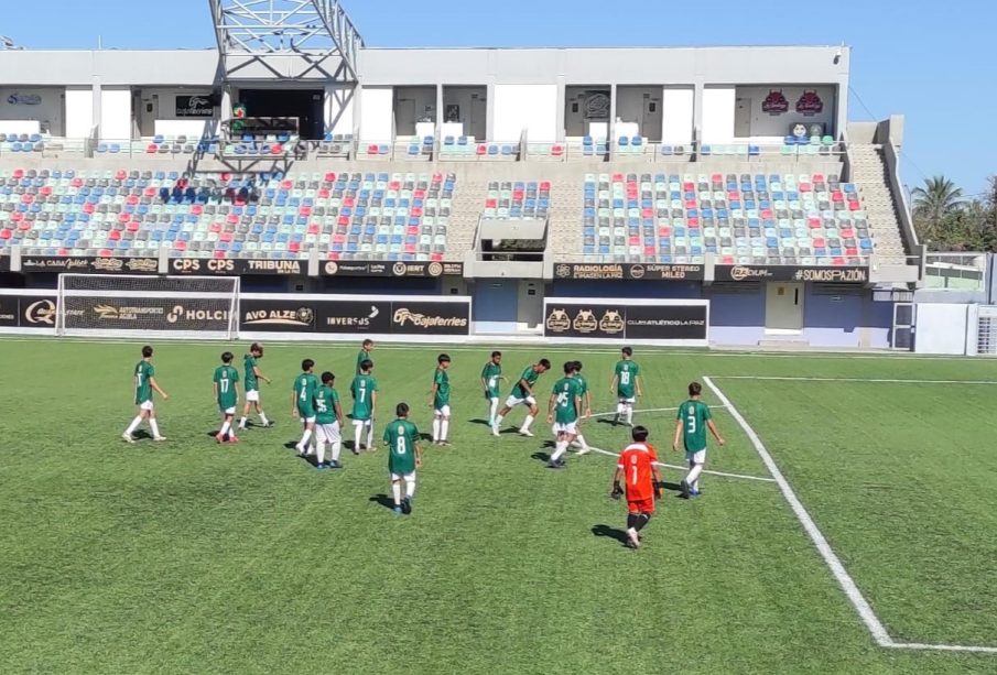 Arranca la etapa estatal de futbol asociación con La Paz goleando