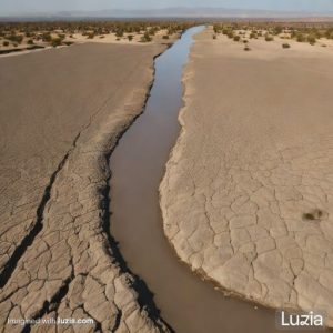 Así será Balandra si se queda sin agua, según IA