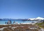 Bill Gates y su familia en playa de Loreto