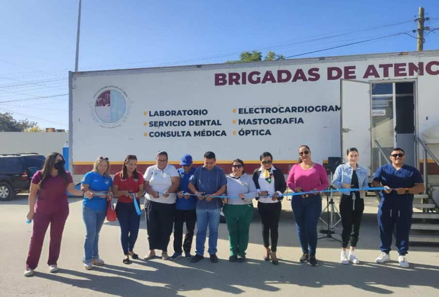 Brigadas médicas en Lomas del Rosarito