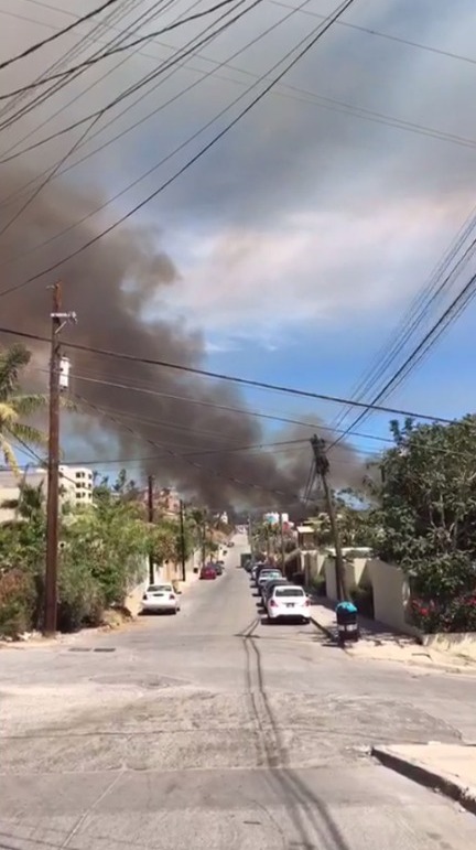 Calidad de aire afectada por incendios