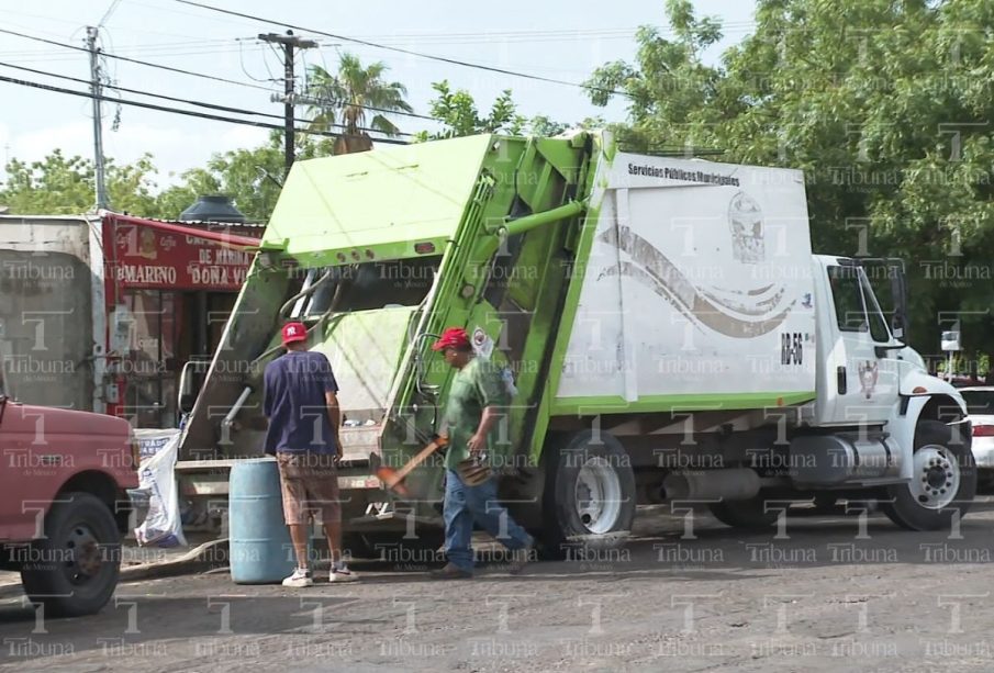 Camión recolector de basura