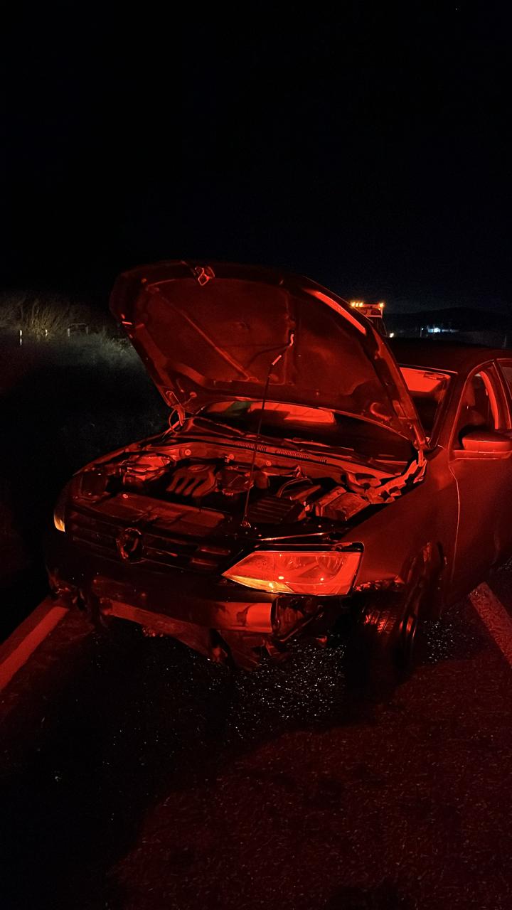 Carro dañado por choque