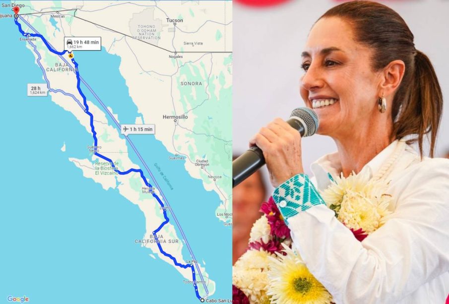 Claudia y la conexión entre Los Cabos-Tijuana