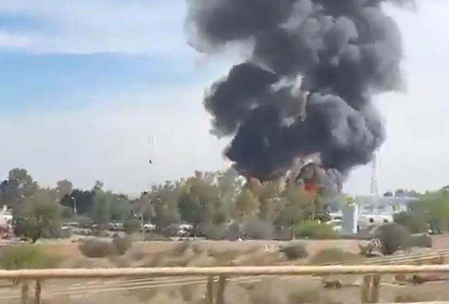 Explosión en empresa gasera de Aguascalientes, emergencia