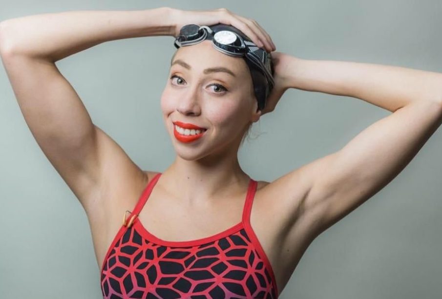 Glenda Inzunza, nadadora de BCS que iría a los Juegos Olímpicos
