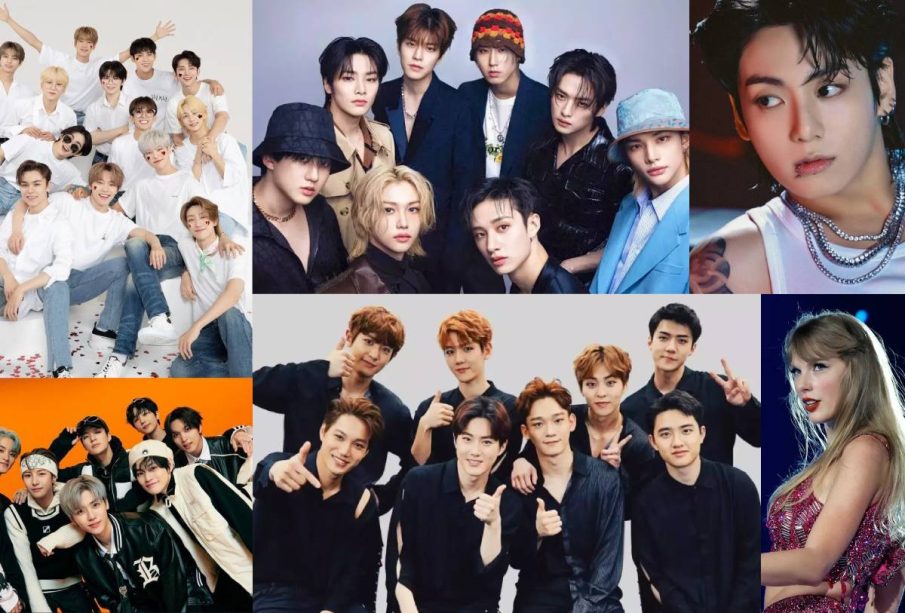 Grupos y solistas de K-pop con más discos vendidos en 2023