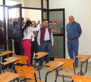 Inauguración de escuela de la CROC en La Ribera