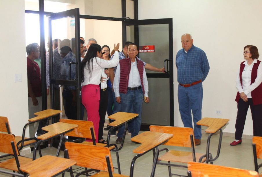 Inauguración de escuela de la CROC en La Ribera