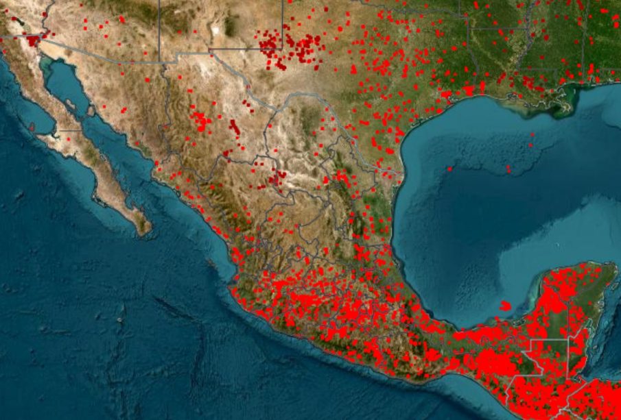 Mapa satelital