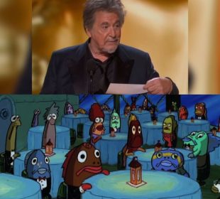 Al Pacino protagoniza MEMES tras incómodo momento en Premios Oscar 2024