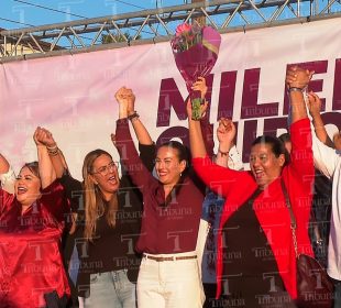 Milena Quiroga se registra como candidata a la alcaldía de La Paz