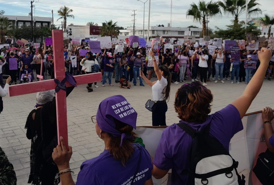 Mujeres en la marcha del 8M