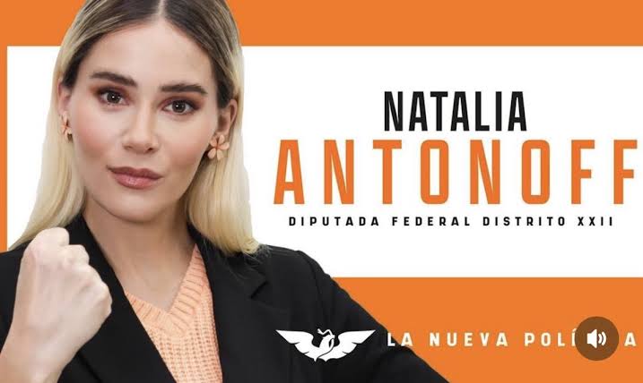 Natalia Antonoff candidata a diputación federal
