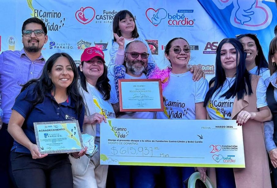 Con caminata de Tijuana a Los Cabos, Jousin Palafox recauda fondos para niños con cáncer