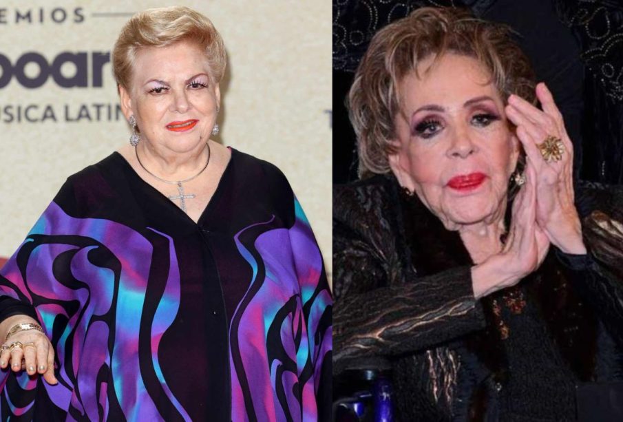 Paquita la del Barrio y Silvia Pinal