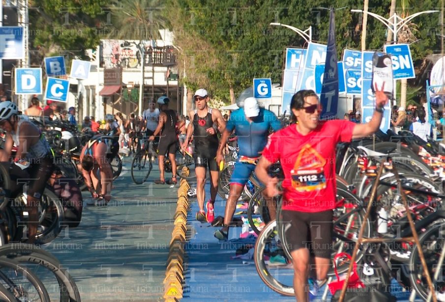 Participantes del Triatlón Astri