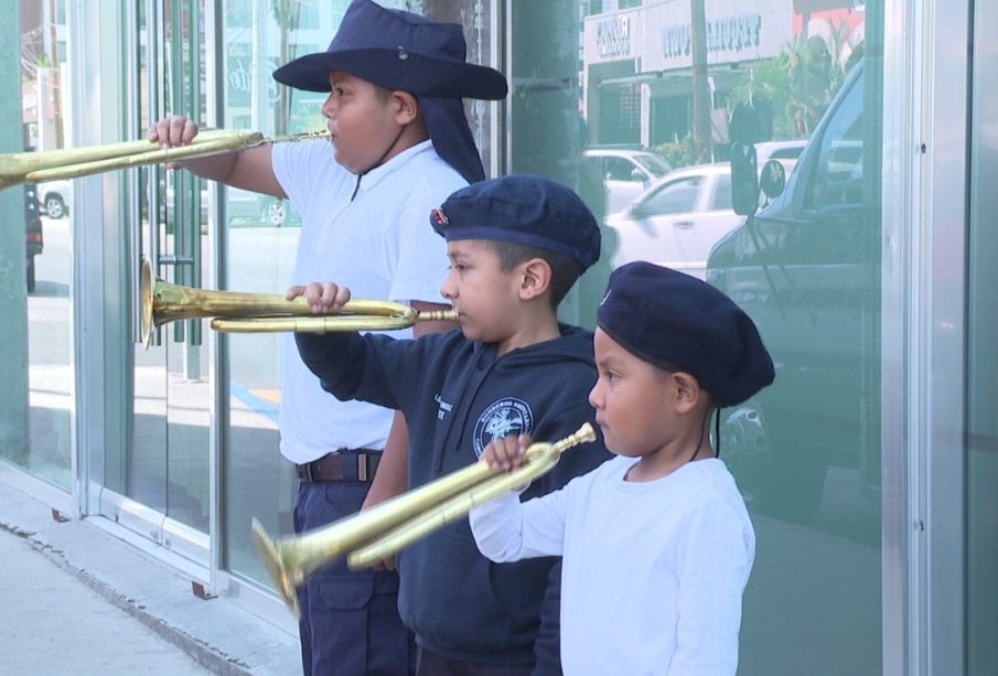 Pequeños trompetistas