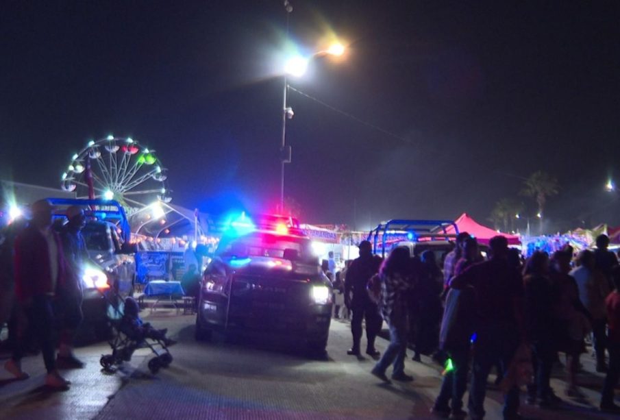 Policía municipal en Fiestas Tradicionales de SJC