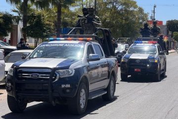 Policía municipal en operativo