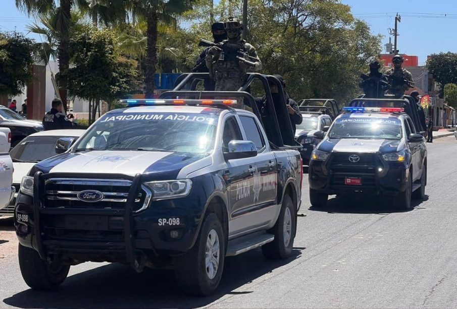 Policía municipal en operativo