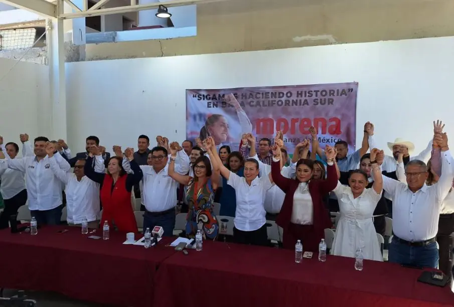 Representantes de MORENA en BCS