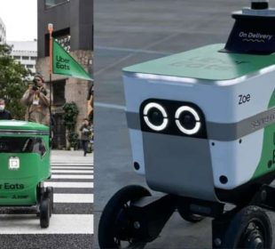 Robots de Uber Eats