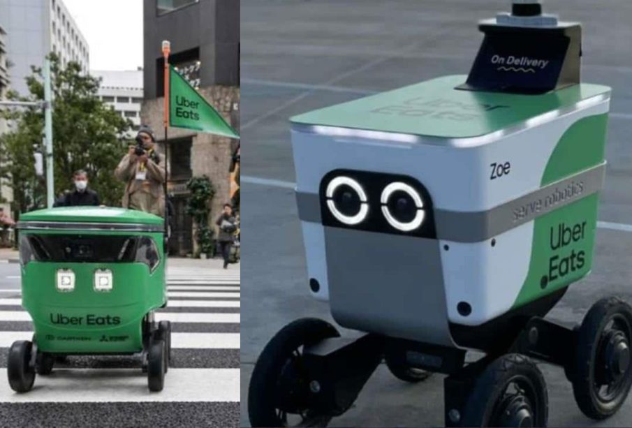 Robots de Uber Eats