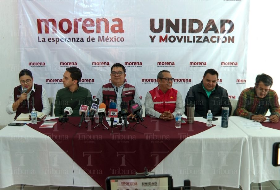 Rueda de prensa de Morena