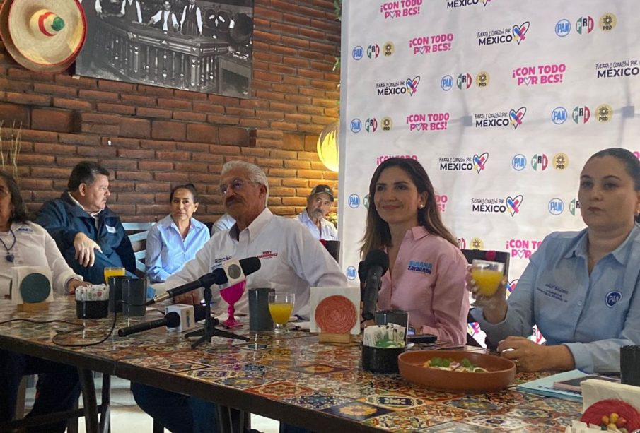 Rueda de prensa de Susana Zatarain