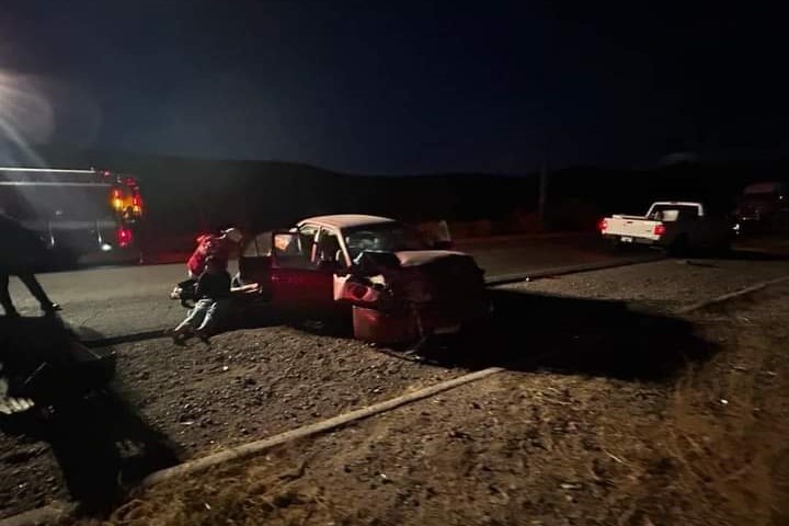 Siete heridos, brutal choque en La Paz; uno de ellos de gravedad