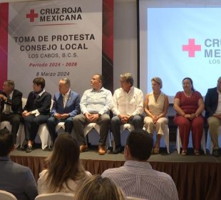 Toma de protesta del Consejo de la Cruz Roja en Los Cabos