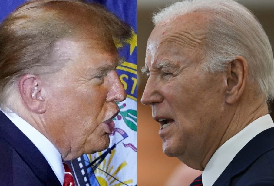 Trump y Biden