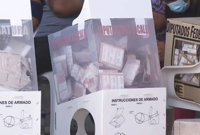 Urnas con votos