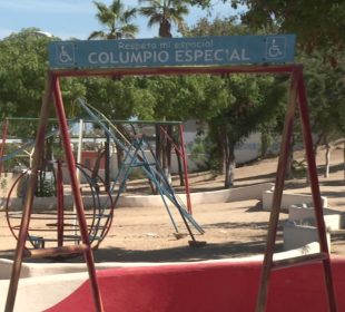 Vecinos de Cabo San Lucas denuncian abandono del parque Manos Solidarias