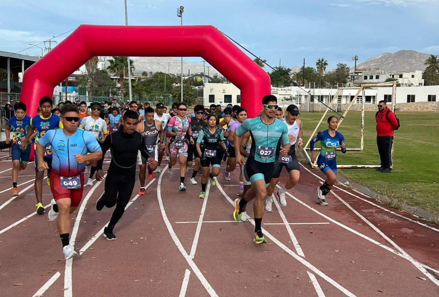 Deportistas de todas las edades se dan cita en el Duatlón Fiestas Tradicionales San José del Cabo