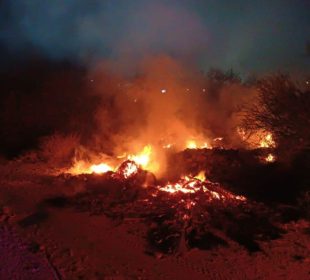 Van en aumento incendios de predios abandonados en La Paz