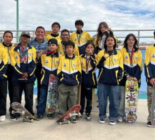 Skaters de Los Cabos conquistan 8 medallas en la fase estatal de Nacionales CONADE