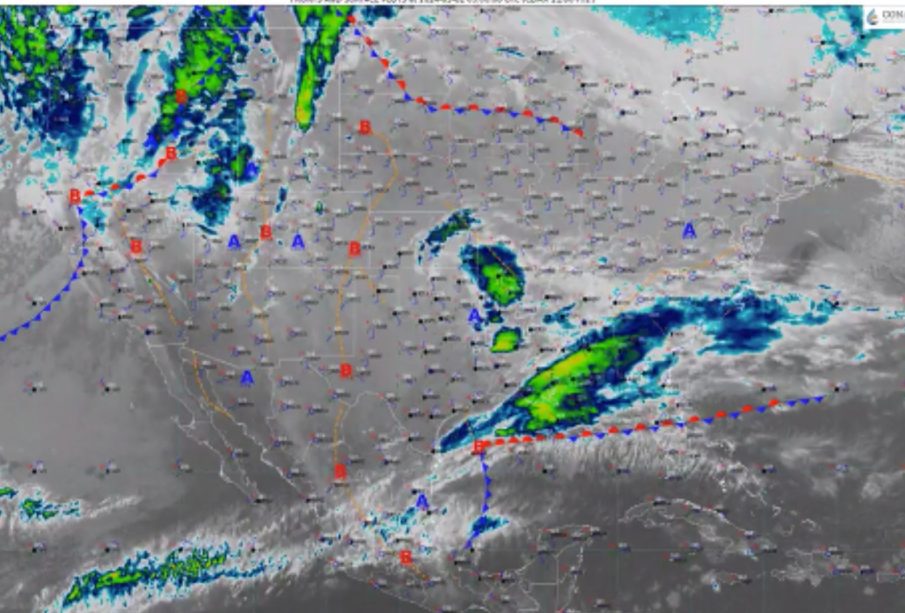 Frente Frío No. 39 llega este domingo a México.