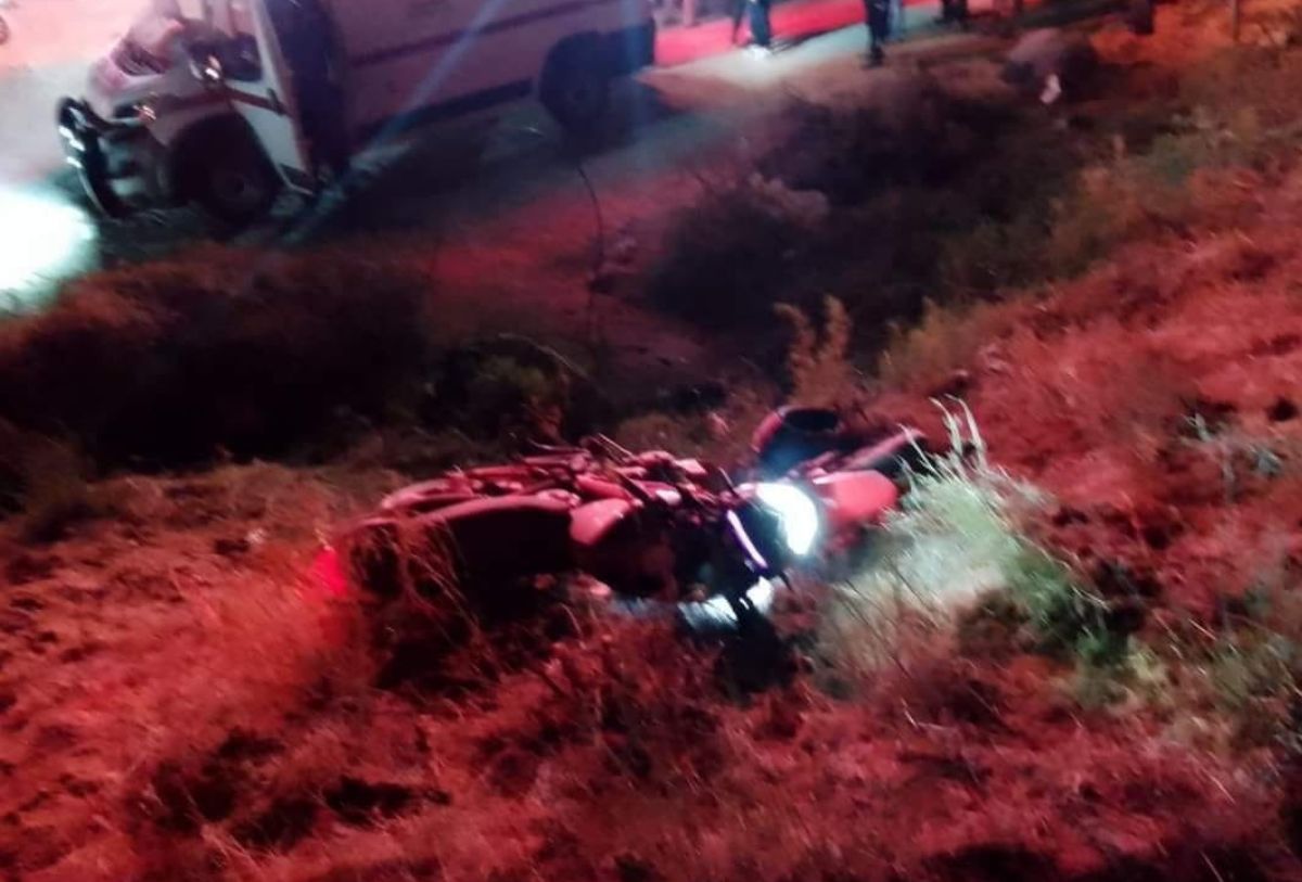 Accidente automovilístico en Los Barriles