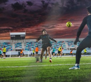 Atlético La Paz en partido contra Venados de Mérida