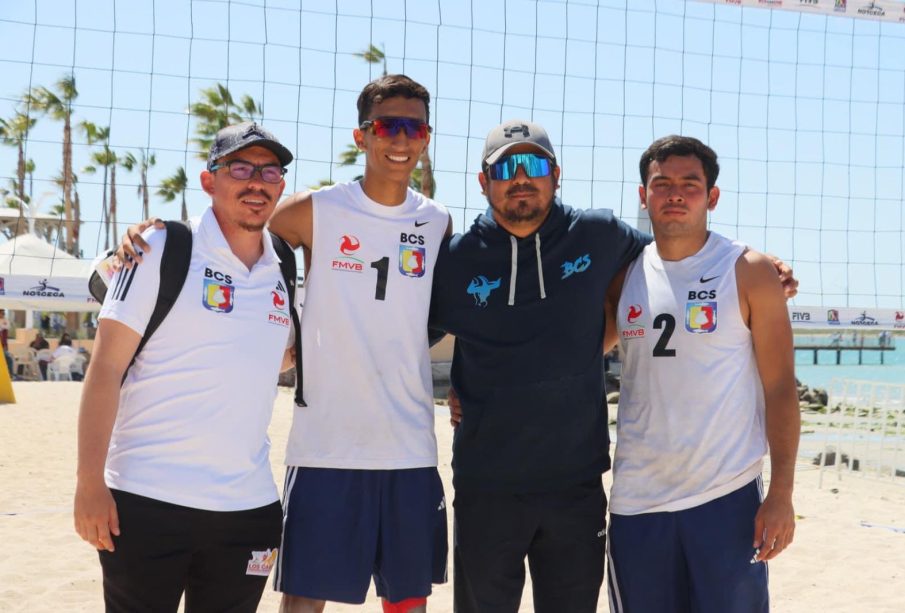 BCS clasifica a los Nacionales Conade en voleibol de playa